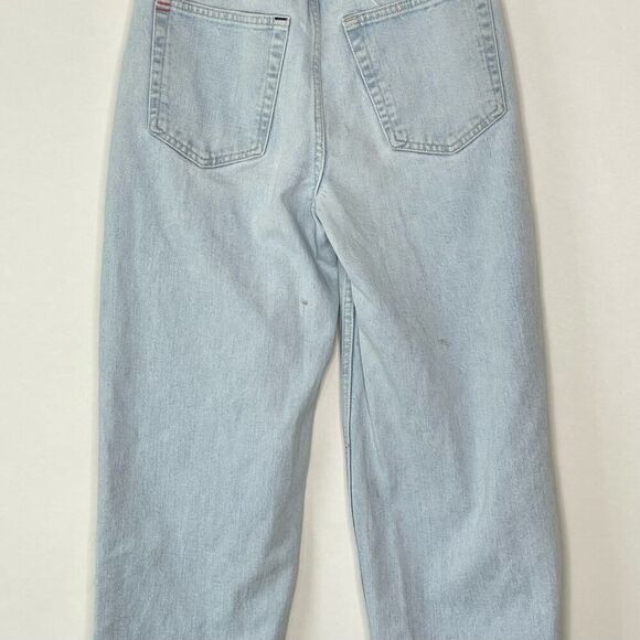 BDG Urban Outfitters High Rise Distressed Straight Jeans 26 Light Wash #AM - Picture 6 of 9